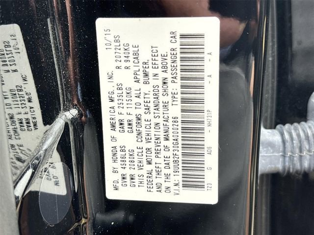 2016 Acura TLX V6