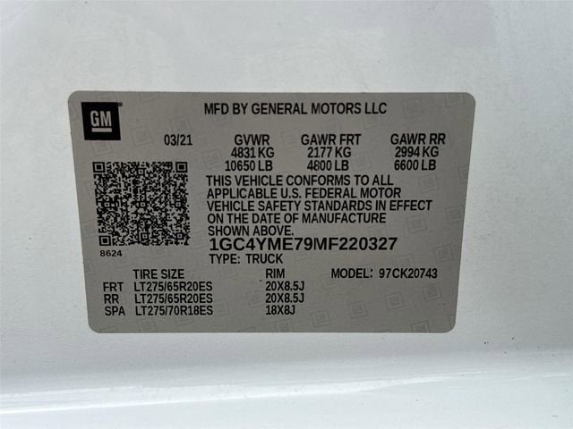 2021 Chevrolet Silverado 2500 HD Custom