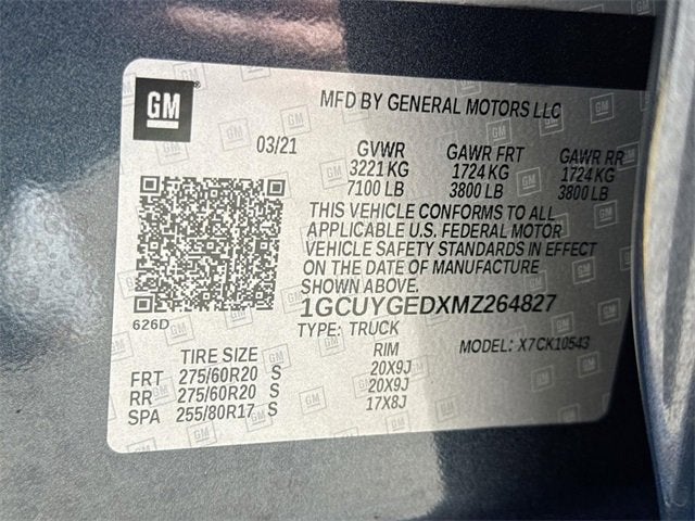 2021 Chevrolet Silverado 1500 LTZ