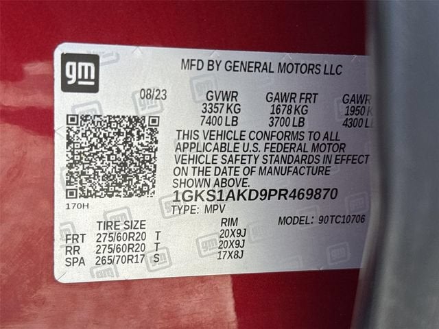2023 GMC Yukon SLE