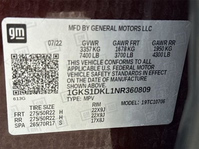 2022 GMC Yukon Denali