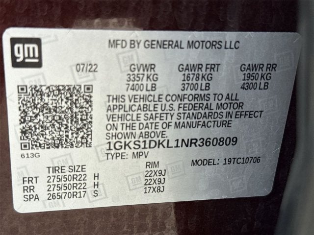 2022 GMC Yukon Denali
