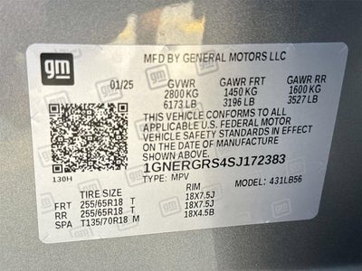 2025 Chevrolet Traverse LT