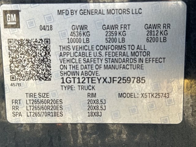 2018 GMC Sierra 2500 HD SLT