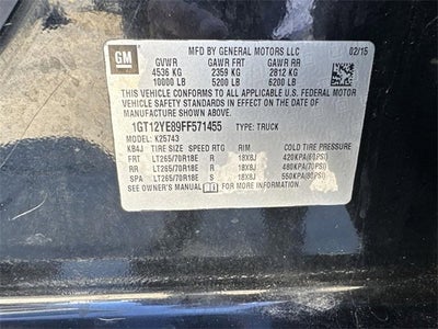 2015 GMC Sierra 2500 HD SLE