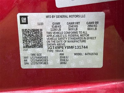 2021 GMC Sierra 2500 HD AT4