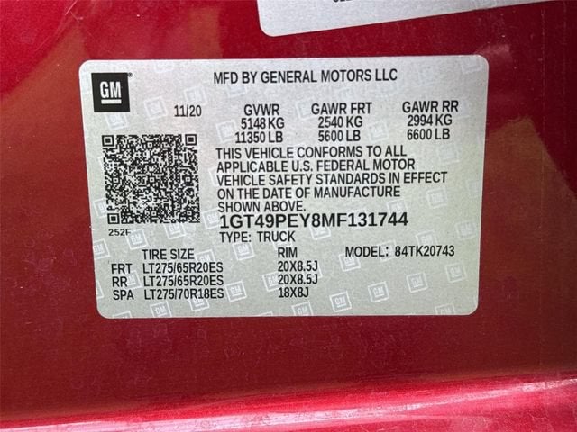 2021 GMC Sierra 2500 HD AT4