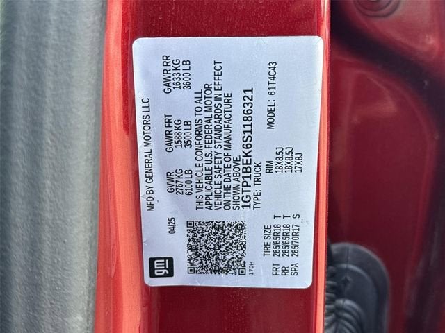 2025 GMC Canyon Elevation