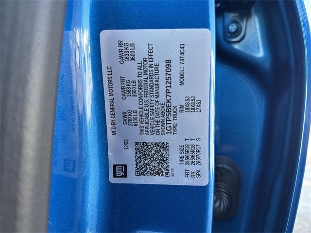 2023 GMC Canyon Elevation