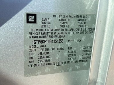 2016 GMC Canyon 4WD SLE