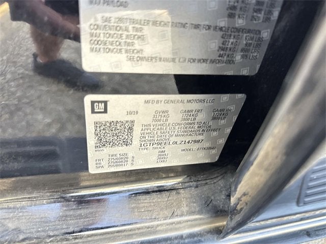 2020 GMC Sierra 1500 AT4