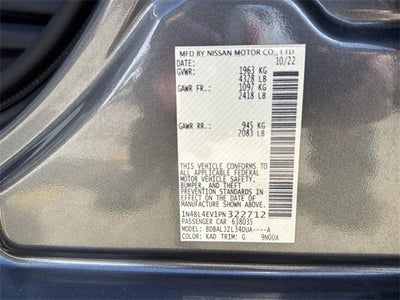 2023 Nissan Altima SL FWD