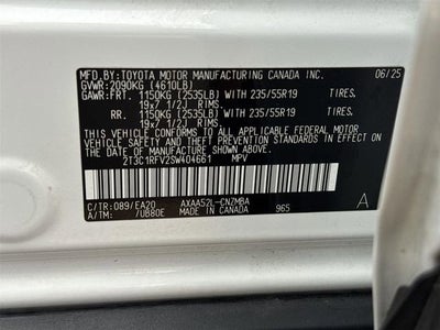 2025 Toyota RAV4 XLE Premium