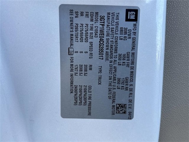 2012 GMC Sierra 1500 SLT