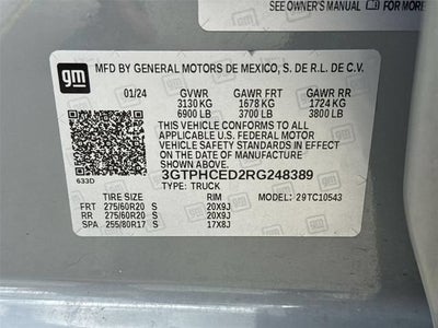 2024 GMC Sierra 1500 Elevation
