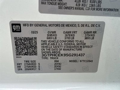 2025 GMC Sierra 1500 Elevation