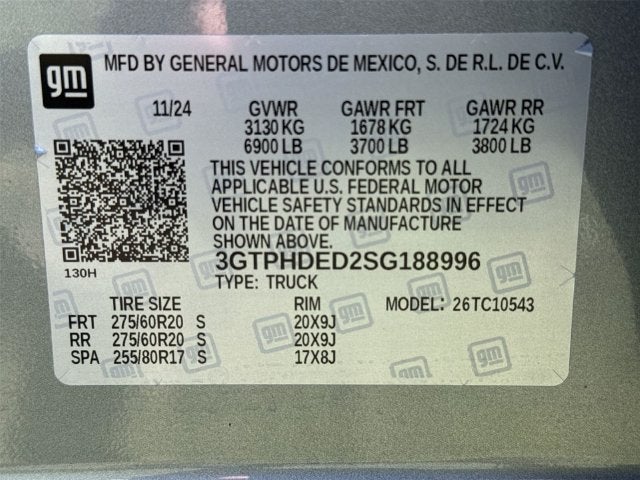 2025 GMC Sierra 1500 SLT