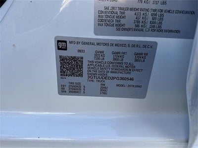 2023 GMC Sierra 1500 SLT