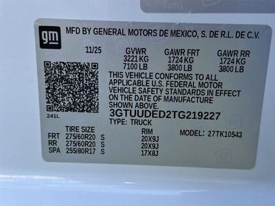2026 GMC Sierra 1500 SLT