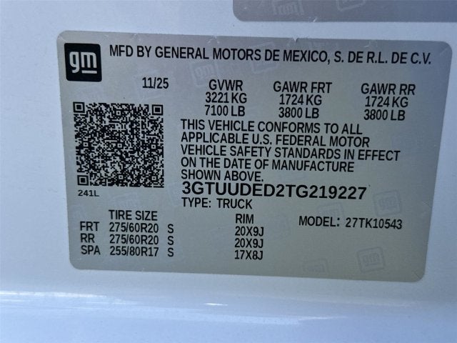 2026 GMC Sierra 1500 SLT