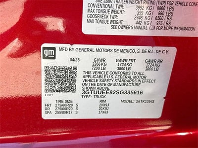 2025 GMC Sierra 1500 AT4