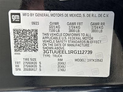 2024 GMC Sierra 1500 AT4