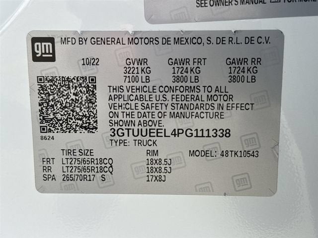 2023 GMC Sierra 1500 AT4