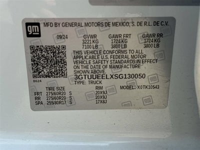 2025 GMC Sierra 1500 AT4