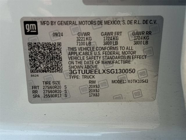 2025 GMC Sierra 1500 AT4