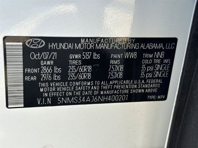 2022 Hyundai Santa Fe SEL