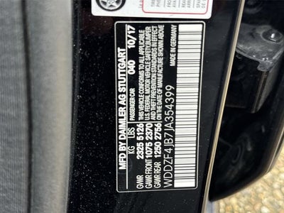 2018 Mercedes-Benz E 300 E 300