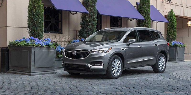 Grey 2021 BUICK ENCLAVE exterior
