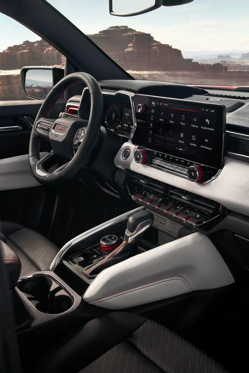 2026 GMC Canyon infotainment system at Gerry Lane Buick GMC in Baton Rouge LA