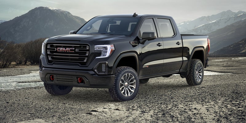 black GMC Sierra 1500 exterior