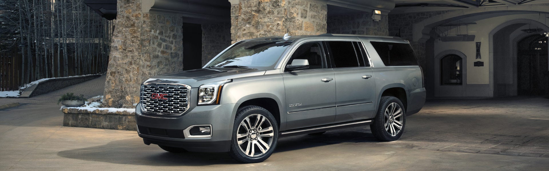 grey GMC YUKON exterior