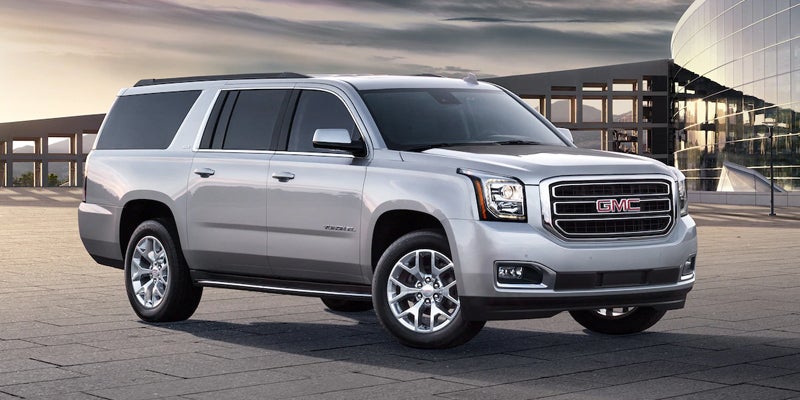 silver GMC YUKON exterior