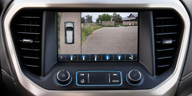 2021 GMC ACADIA dashboard