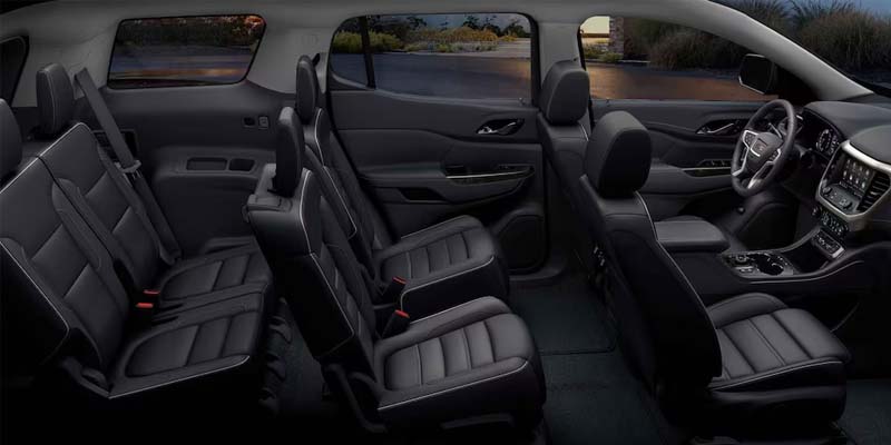 2023 GMC ACADIA interior