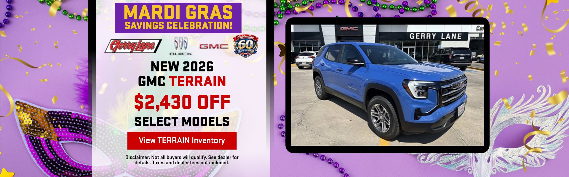 NEW 2026 GMC TERRAIN