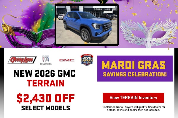 NEW 2026 GMC TERRAIN