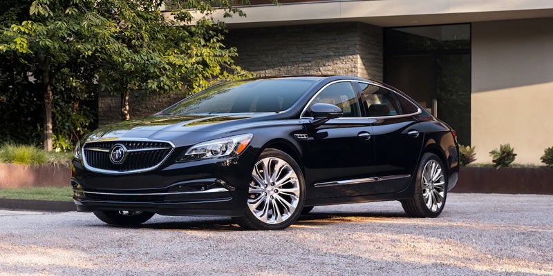 Black buick sedan 