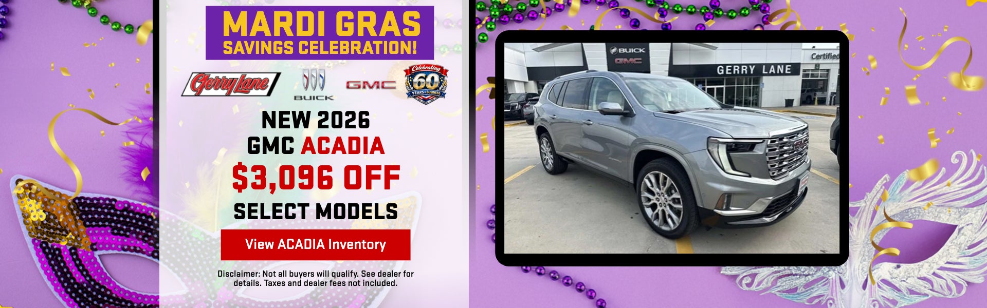 NEW 2026 GMC ACADIA