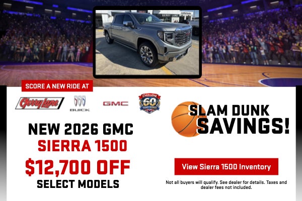 NEW 2026 GMC SIERRA 1500 $12,700 OFF SELECT MODELS