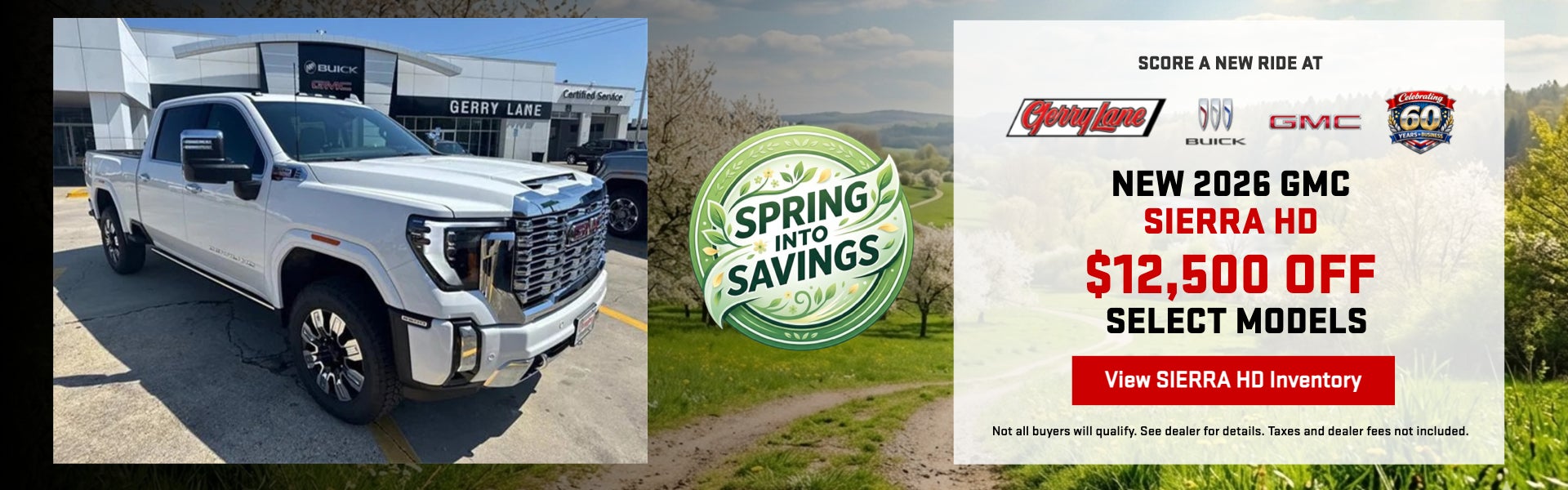 NEW 2026 GMC SIERRA HD $12,500 OFF SELECT MODELS