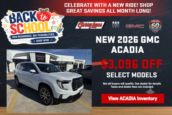 2026 GMC ACADIA