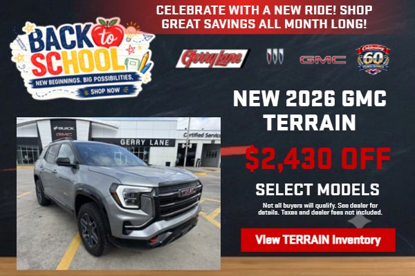 2026 GMC TERRAIN