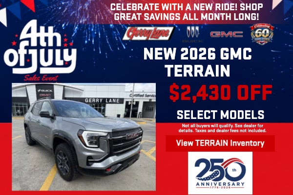 New 2026 GMC TERRAIN