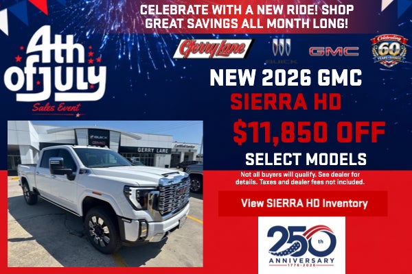 New 2026 GMC SIERRA HD