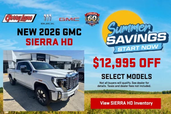 New 2026 GMC SIERRA HD