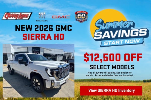 New 2026 GMC SIERRA HD